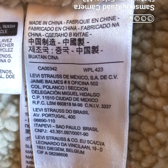 Levi's Sherpa Lined Blue Jean Jacket - Picture 7 of 16